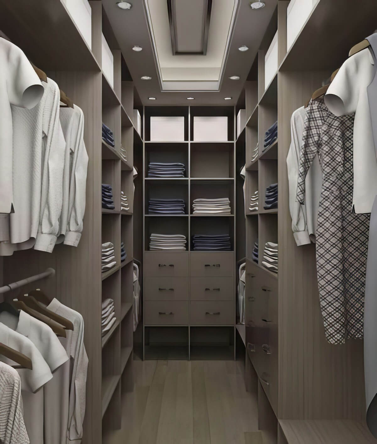 Маленькие гардеробные