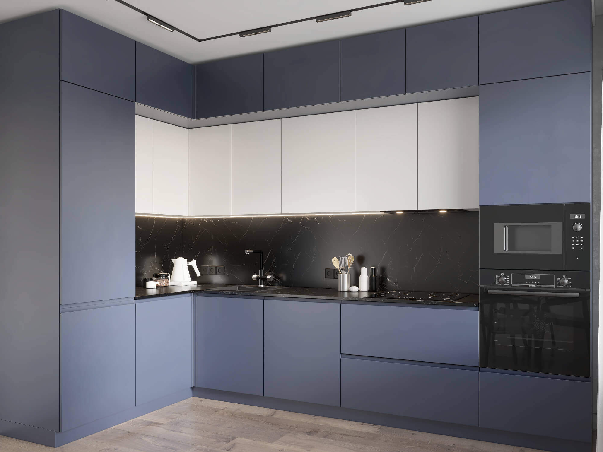 Встроенные кухни 9 кв м