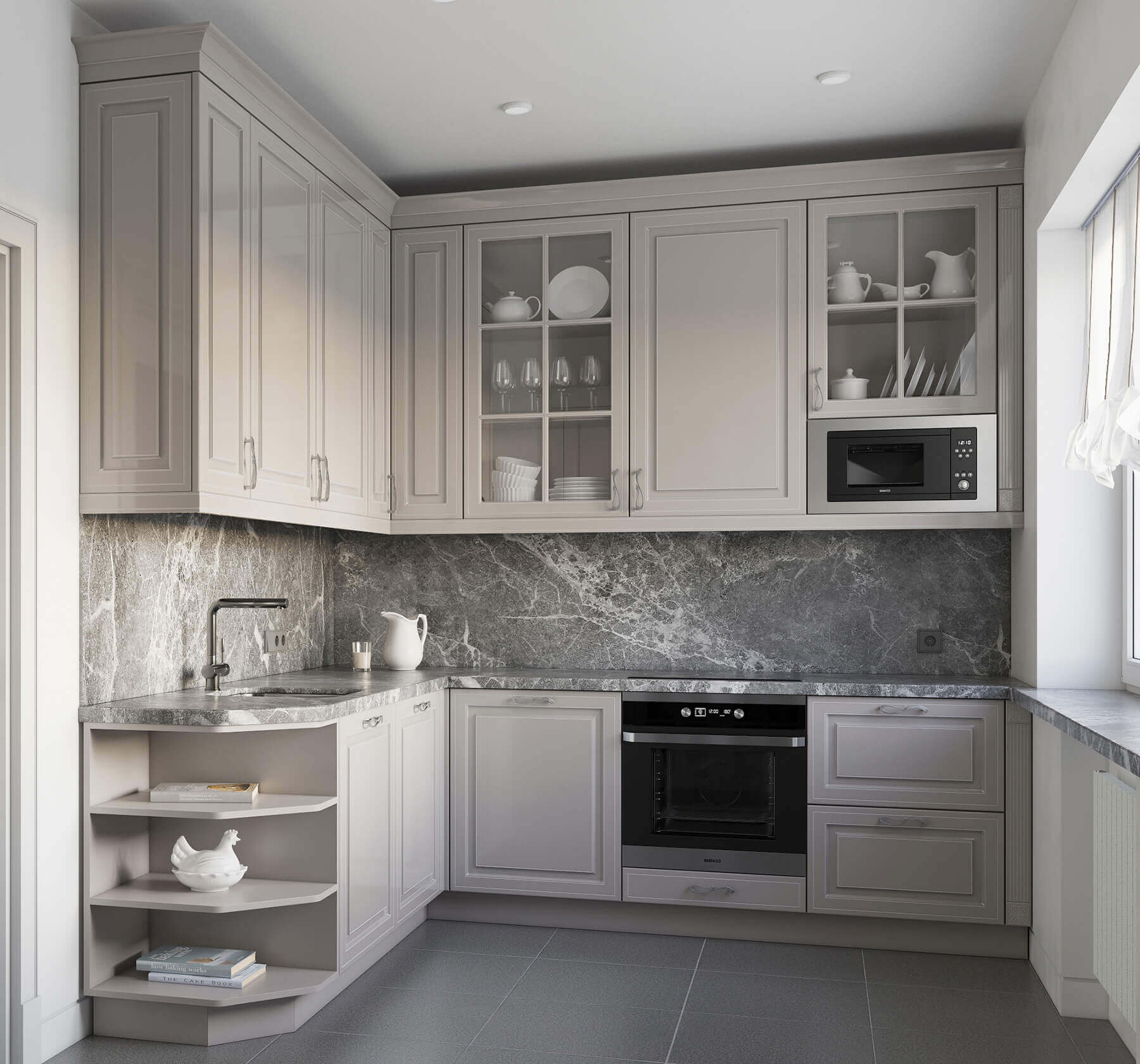 Встроенные кухни 7 кв м