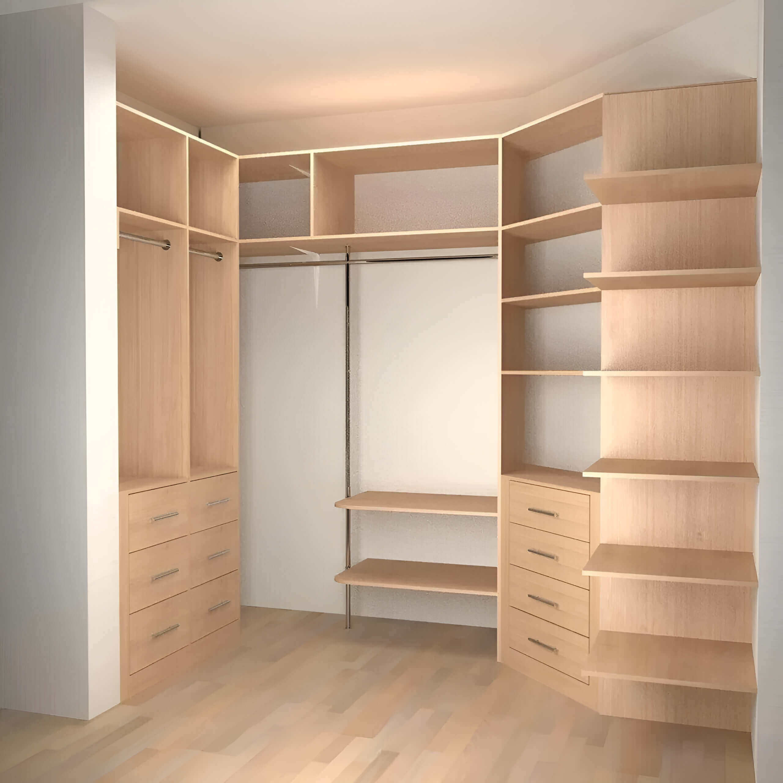 Дешевые гардеробные