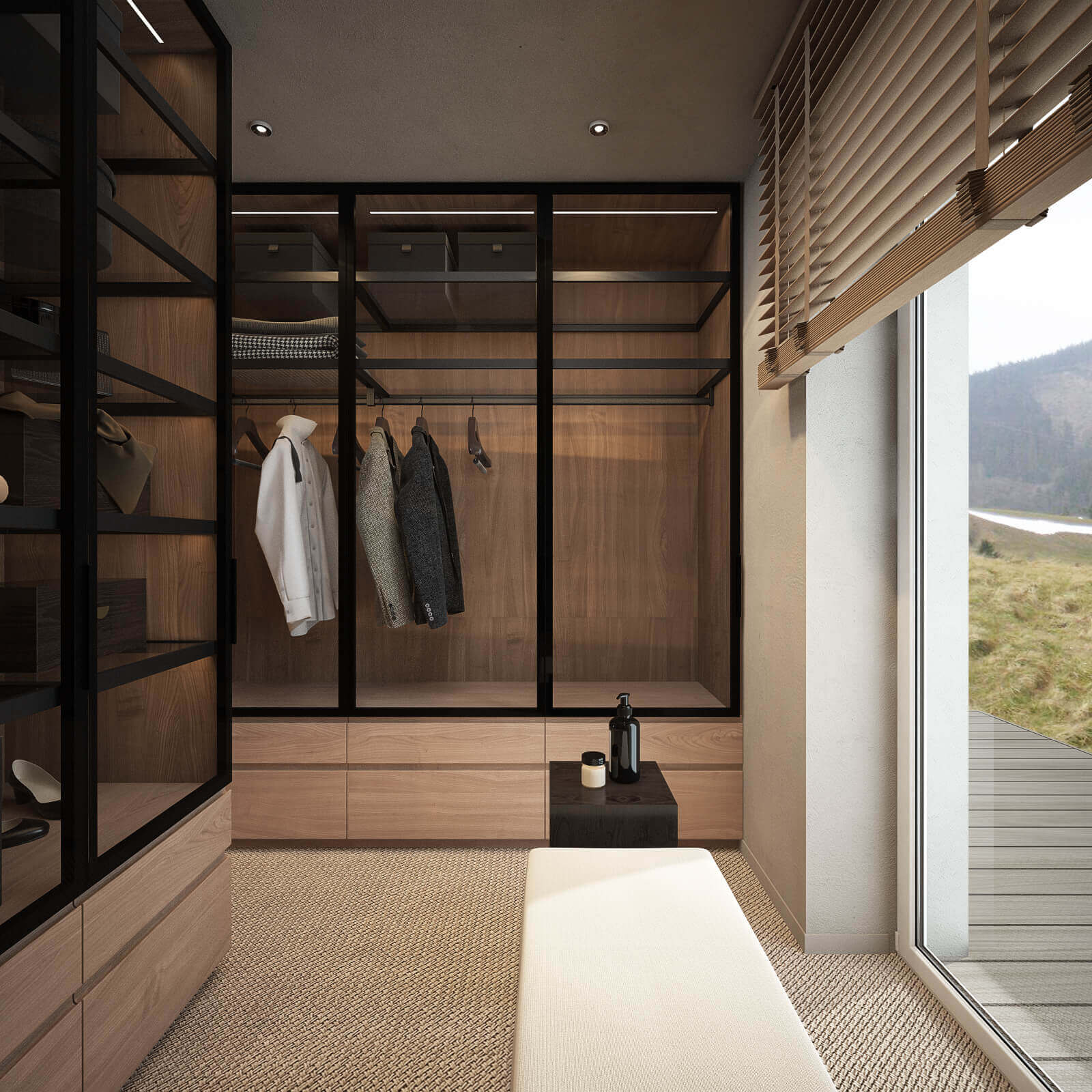 Закрытые гардеробные