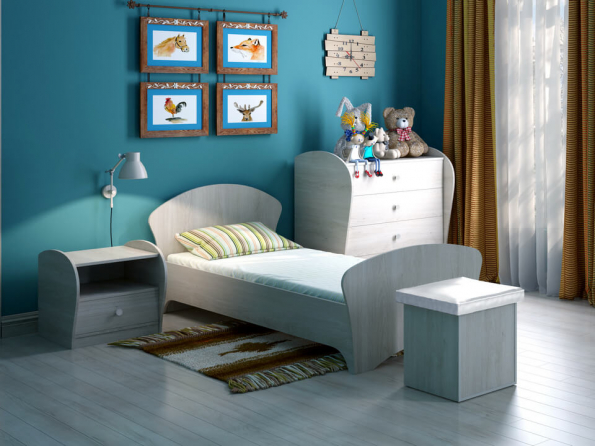 Детская кровать "Соната" фото 