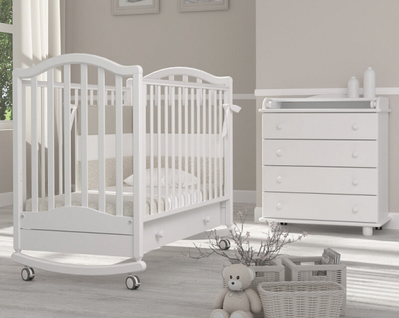 Кровать для новорожденных "Лейла" фото 