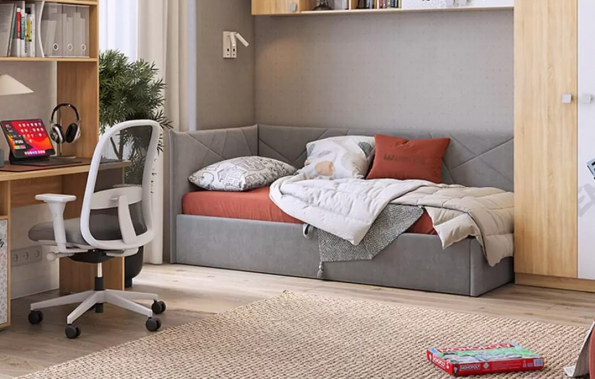 Кровать "Графит" фото 