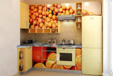 Кухня "Апельсиновый рай"