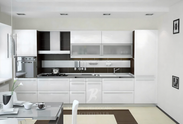 Кухня "Белая ночь" фото 