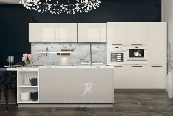 Кухня "Белая роза" фото 