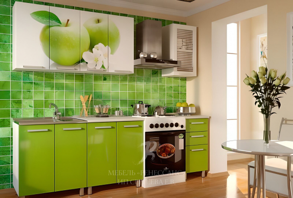Кухня "Яблоки мечты" фото 