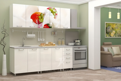 Кухня "Клубника в молоке"