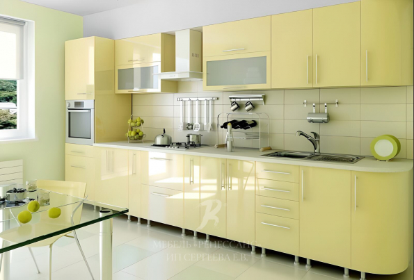 Кухня "Лимонник" фото 