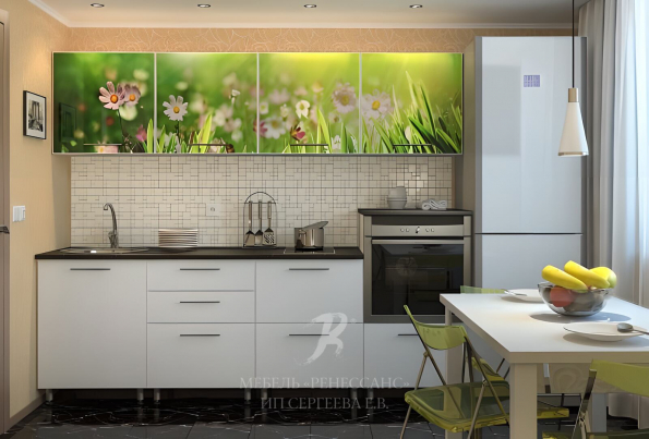 Кухня "Лужайка" фото 