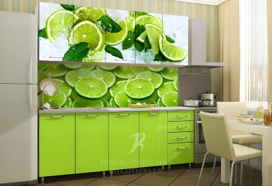 Кухня "Сочный лайм"