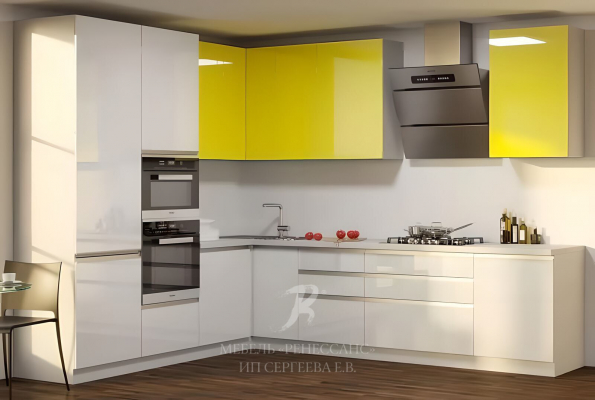 Кухня "Сочный лимон" фото 