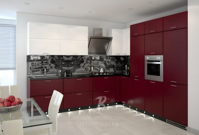 Кухня "Цветущая вишня"