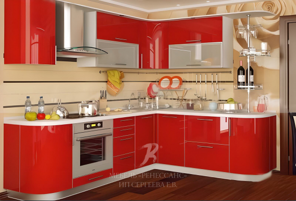 Кухня "Земляника" фото 