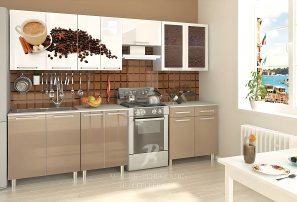 Кухня "Зерна кофе" фото 