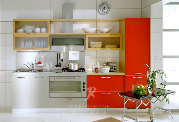 Кухня "Зимняя рябина" фото 