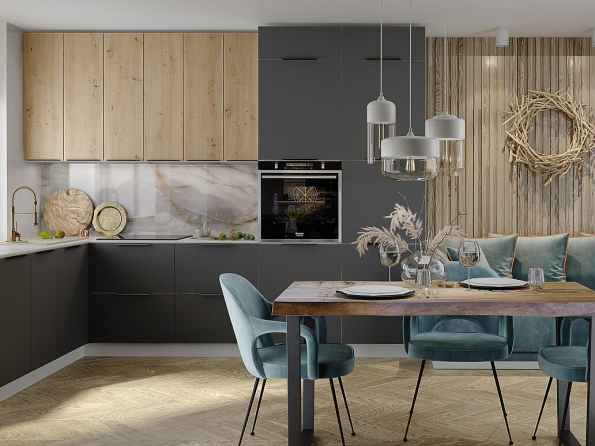 Модульная кухня "Колори" фото 