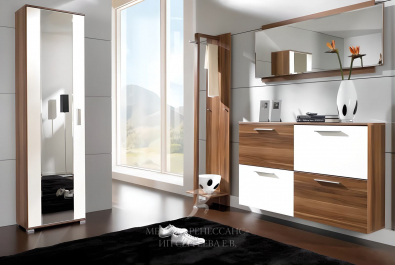 Прихожая "Белые бархатцы"