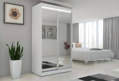 Шкаф-купе "Белый мак"