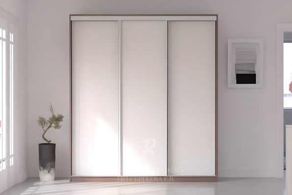 Шкаф-купе "Белый василек" фото 