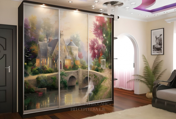 Шкаф-купе "Фентези" фото 