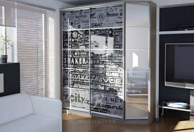 Шкаф-купе "Пресса"