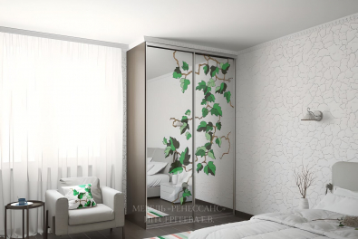 Шкаф-купе "Цветение"