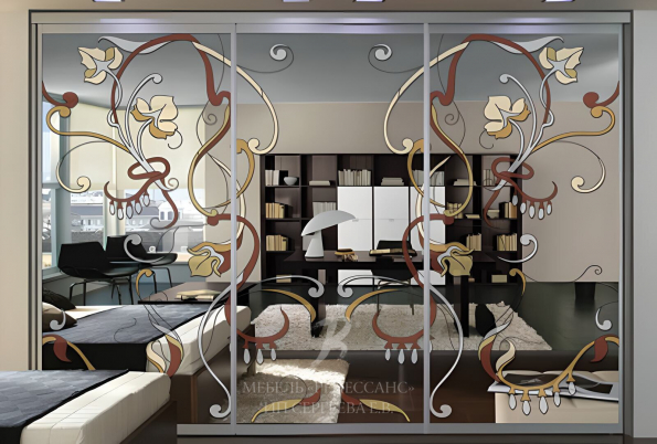 Шкаф-купе "Узоры" фото 
