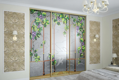 Шкаф-купе "Виноградная лоза"
