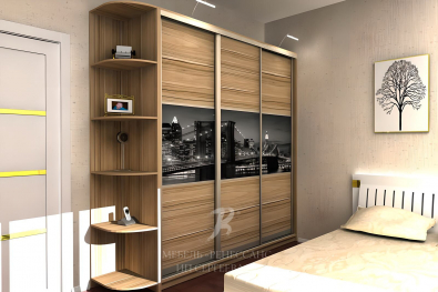 Шкаф "Ночной город"