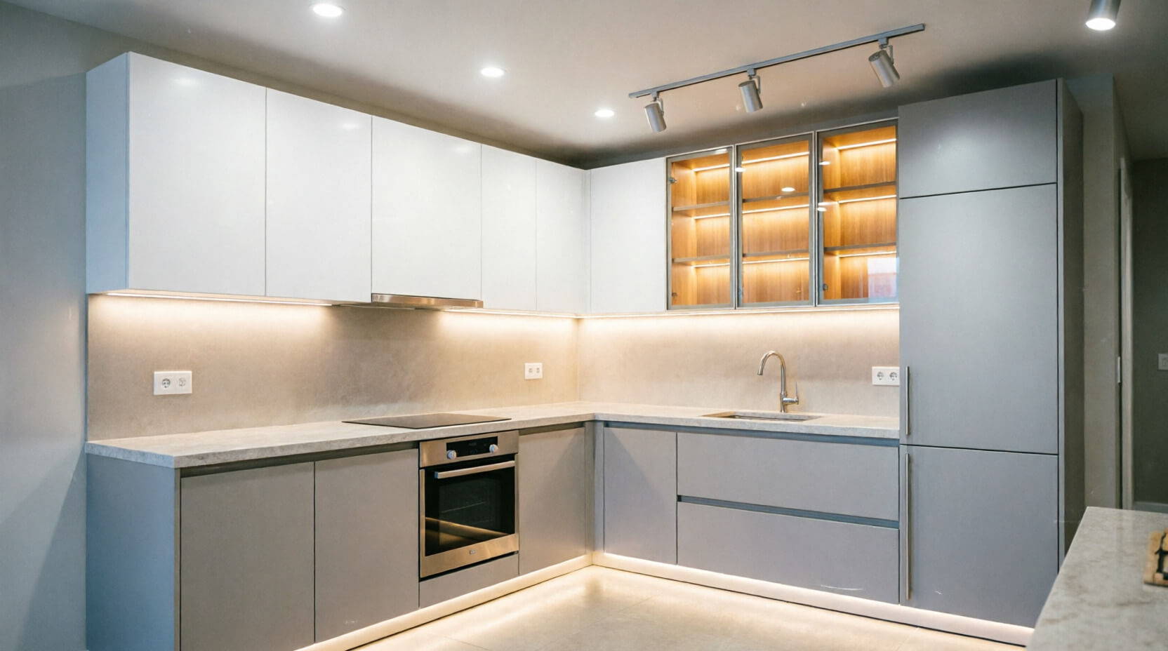 Системы освещения кухни